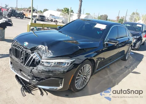 2020 BMW 740I xDrive из США, поврежденный, VIN WBA7T4C06LCD44640